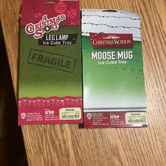 National Lampoons Christmas Vacation MOOSE MUG/ Christmas Story Lamp Cube Trays - Picture 2 of 4